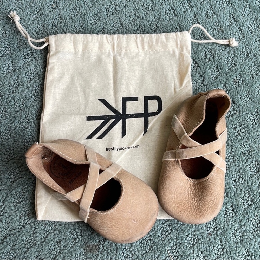 Freshly picked size 4 ballet shoes